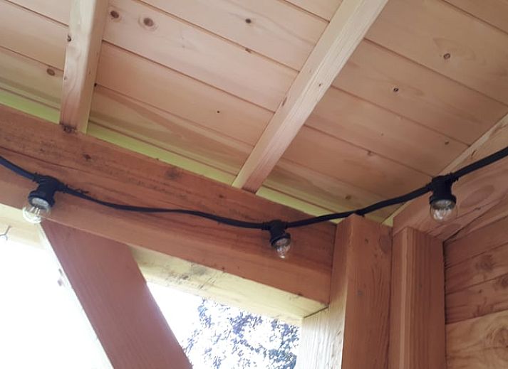 Vacation home in Hazerswoude-Rijndijk with wooden veranda and garden view, located in the Green Heart of South Holland.