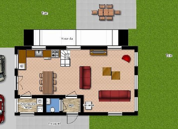 Unterkunft 6801110 - Ferienhaus Noordzeekust - Vakantiehuis mit Wallbox