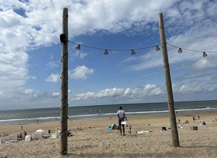 Vakantiehuis Stern Comfort in Noordwijk met zonnig terras aan de Noordzeekust in Zuid-Holland.