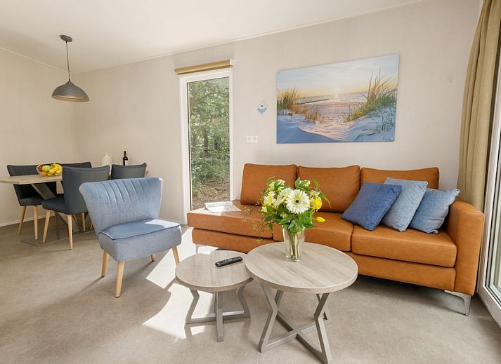 Comfort 4 chalet met terras in Kijkduin aan de Noordzeekust, Zuid-Holland