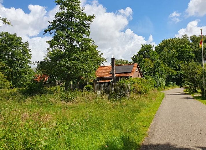 Charming cottage in Oostvoorne, South Holland, surrounded by green nature.