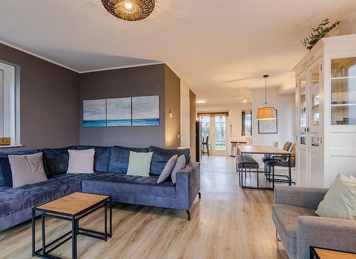 Enjoy the view from the terrace of CB4 Comfort bungalow in Hellevoetsluis, South Holland, with a beautiful view of the marina.