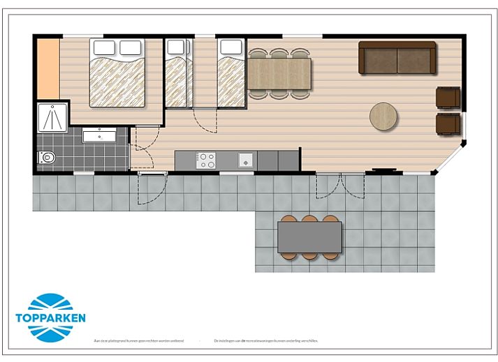 Verblijf 701732 - Vakantiewoning Rotterdam eo - Ferox 5 personen Wellness (Spa)