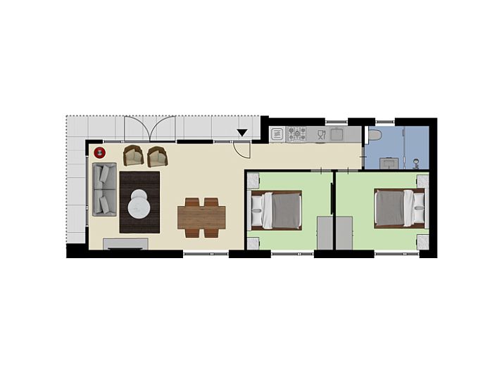 Verblijf 701739 - Vakantiewoning Rotterdam eo - Module Special 4 personen
