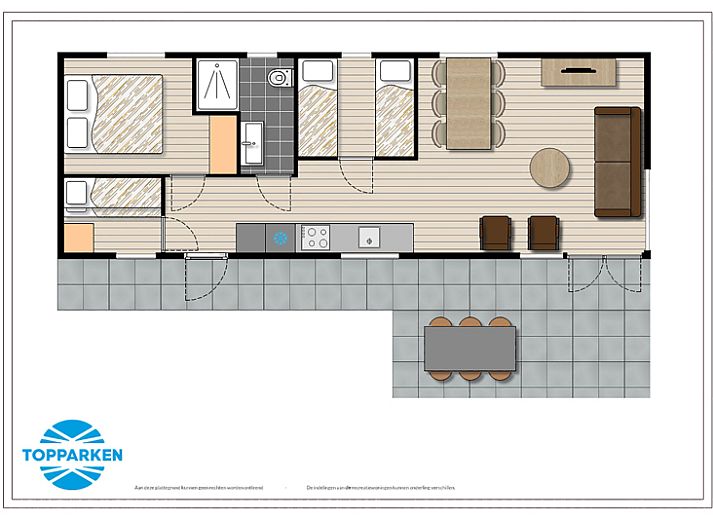 Guest house 701744 - Holiday property Rotterdam eo - Rialto 6 personen