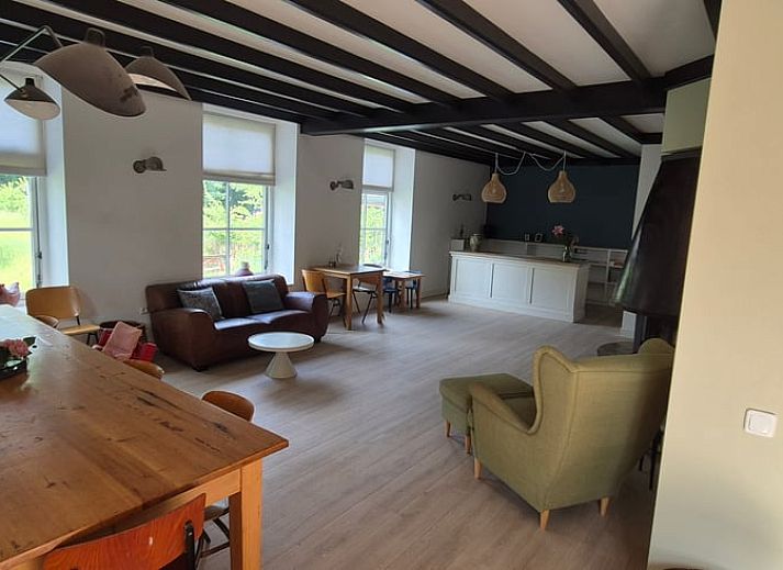 Comfortable bedroom with natural light in Cottage in Overasselt, ideal for a relaxing stay in Gelderland.