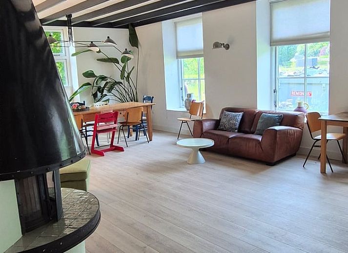 Comfortable bedroom with natural light in Cottage in Overasselt, ideal for a relaxing stay in Gelderland.