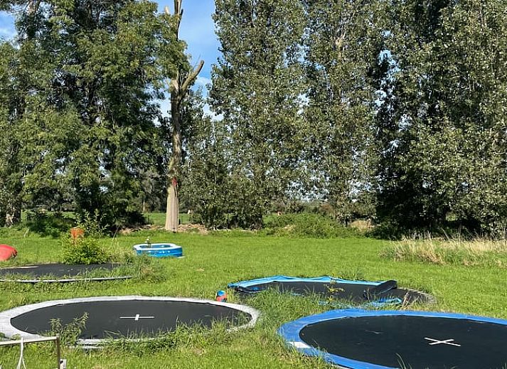 Comfortable sitting area with view in Cottage in Erlecom, Rijk van Nijmegen, Gelderland.