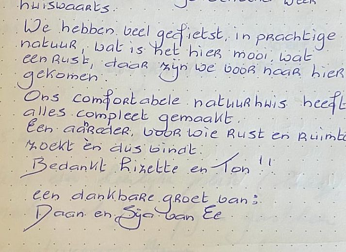 Nature view from Cottage in Erlecom, vacation home in Rijk van Nijmegen, Gelderland.