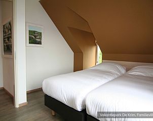 Gemtliches Schlafzimmer in Familienvilla 10 Personen, De Cocksdorp, Texel mit komfortablen Betten.