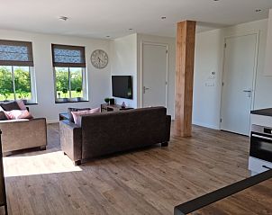 Helles Wohnzimmer im Ferienhaus De Muy, De Cocksdorp, Texel, Waddeninseln.