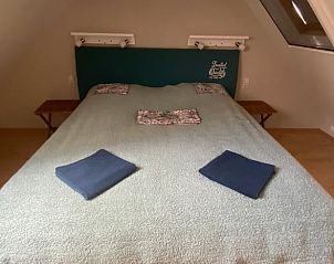 Comfortabele slaapkamer in Vakantiehuisje in De Cocksdorp, Texel.