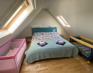 Familiekamer in Vakantiehuisje in De Cocksdorp met kinderbedjes, Texel.