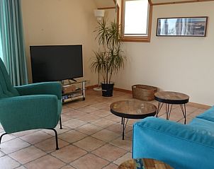 Comfortable sitting area in vacation home Vuurtorenweg 58 C, De Cocksdorp Texel.