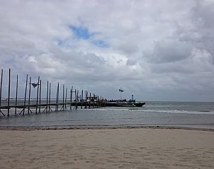 Beach and sea near Vuurtorenweg 58 C, vacation home in De Cocksdorp Texel.