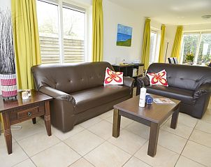 Comfortabele zithoek in Plexat, vakantiehuis in De Cocksdorp, Texel, ideaal voor ontspanning.