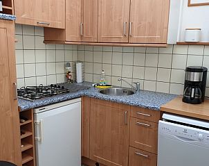 Moderne Kche im Ferienhaus Familie Bouthoorn, Sd-Eierland, Texel mit allen Annehmlichkeiten.