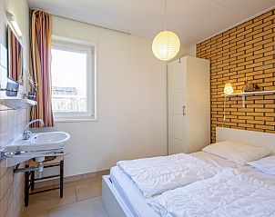 Tweede slaapkamer in Vakantiehuis Slufterhoek 088, De Cocksdorp, Texel.