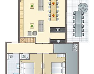 Verblijf 0101265 - Bungalow Texel - Sluftervallei | 12-persoons bungalow - Breed toegankelijk | 