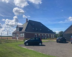 Parkeerplaats bij Appartement B, een vakantiehuis in De Cocksdorp, Texel, met wijds uitzicht.