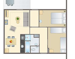 Verblijf 0101389 - Bungalow Texel - Sluftervallei | 4-persoons bungalow | 4C