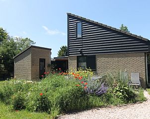 Vakantiehuis C 081 in De Cocksdorp, Texel, biedt een charmante tuin en moderne architectuur op de Waddeneilanden.