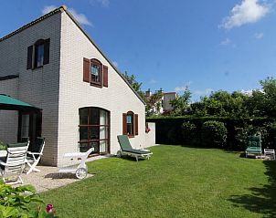 Vakantiehuis E 638 in De Cocksdorp, Texel: Geniet van de zonnige tuin en het groene terras van deze charmante vakantiewoning op de Waddeneilanden.