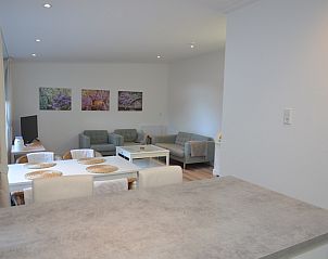 Gerumiges Wohnzimmer des Ferienhauses Boodtlaan 7 / Dennenheuvel, De Koog, Texel.