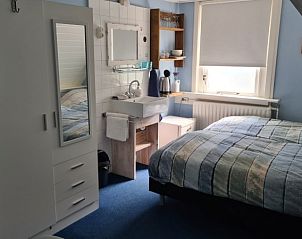 Unterkunft 01021081 - Ferienhaus Texel - Tweepersoons kamer 02 met gedeelde badkamer