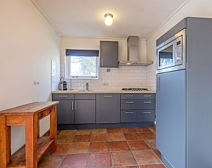 Moderne keuken in De Zonneweelde vakantiehuis, De Koog, Texel met alle voorzieningen.