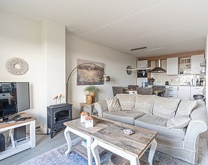 Moderne open keuken in Appartement Juliana 116 Zeezicht, De Koog, Texel.