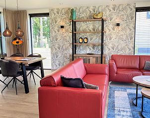 Sfeervolle woonkamer in 6 Pers.Landhuis de Luxe Eldorado Texel, vakantiewoning Texel.