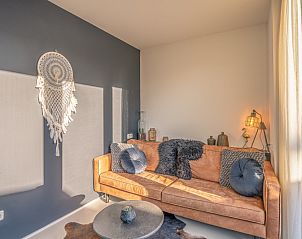 Gezellige zithoek in Het Bospad - Brink 15, vakantiehuis in De Koog, Texel.