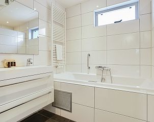 Plattegrond van de bovenverdieping van Beach Park Texel 4-persoons villa 4B in De Koog.