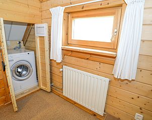 Praktische Waschkche in De Ponter, Vakantiepark Het Oude Dijkje, De Koog, Texel, mit Waschmaschine.