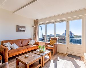 Gerumige Sitzecke im Appartement Juliana 098 Insel- und Meerblick, De Koog, Texel, mit schner Aussicht auf die Natur.