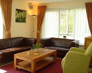 Comfortable living room in 6-pers. Vacation home with Sauna in De Koog, Texel, Wadden Islands.