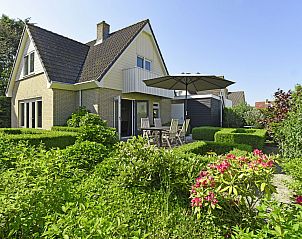 Comfortabele zithoek in Villapark Vogelmient 4-persoons vakantiehuis, De Koog, Texel.