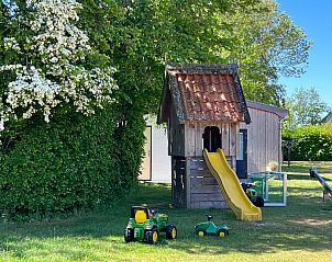 Kinderfreundlicher Spielplatz am Landgoed Springtij - Koetshuis 3, Ferienhaus De Koog, Texel.