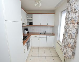 Moderne keuken in Vakantiehuis Stappeland 168, De Koog, Texel, Waddeneilanden.