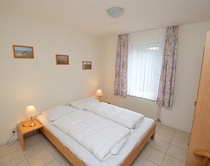 Comfortabele slaapkamer in Vakantiehuis Stappeland 168, De Koog, Texel.