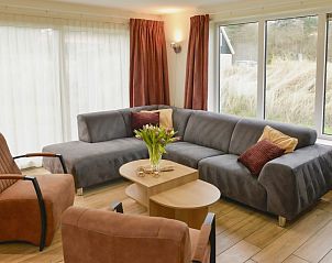 Cozy living room in Duinrand Holiday Villas Type 1 in De Koog, Texel.