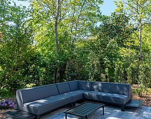 Karte von Bruine Kiekendief Ferienhaus Den Burg Texel mit Raumaufteilung.