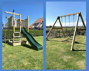 Moderne badkamer met douche in NH198 vakantiehuis Den Burg Texel.