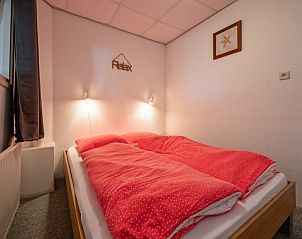 Knusse slaapkamer in Appartement Boerderij Irene, vakantieaccommodatie op Texel, Den Burg.