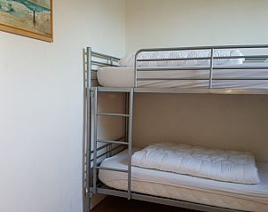 Stapelbed in Bungalow 3440 - SUPER in Den Burg, Texel voor familievriendelijke accommodatie.