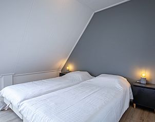 Komfortables Zweibettzimmer im Hotel Loodsmans Welvaren - Apartment, Den Hoorn, Texel.