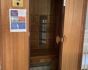 Infrarood sauna voor ontspanning in Vakantiehuis in Oosterend Texel, Waddeneilanden.