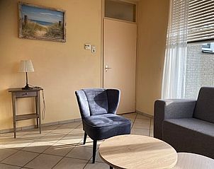 Comfortable sitting area in vacation home Waddenzee on Texel.