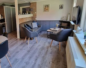 Gezellige zithoek in vakantiehuis Noordstar, Oosterend Texel, Waddeneilanden.